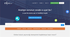 Desktop Screenshot of e-uyar.com